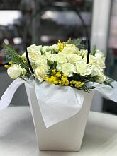 Цветочная композиция из Розы  в Чекмагуше